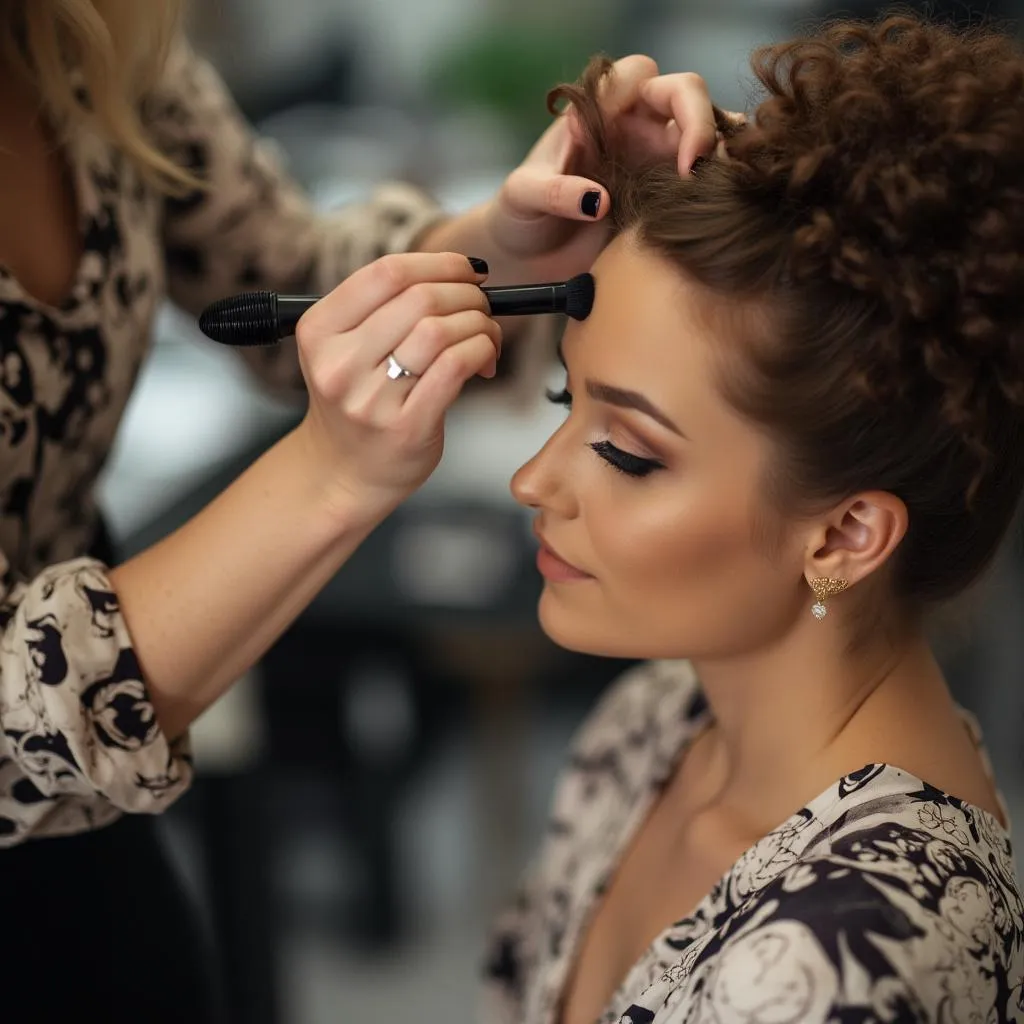 Sesión de maquillaje profesional