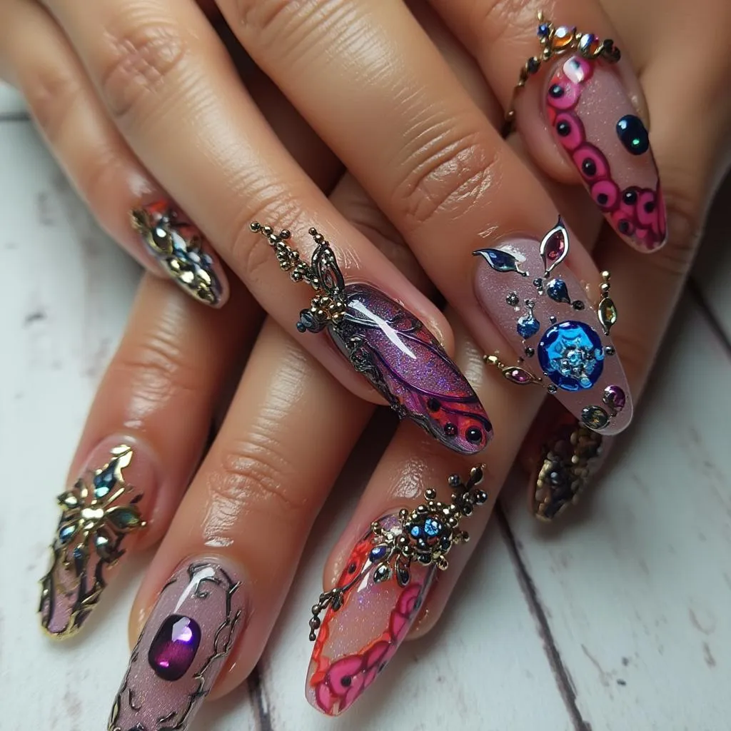 Diseño de uñas artístico